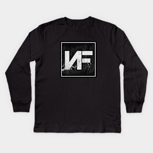 NF Dripping Static Logo Kids Long Sleeve T-Shirt